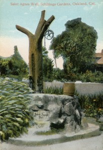 Saint Agnes Well, Schilling's Gardens, Oakland, California  